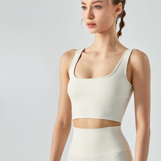 Wide Stripe Yoga & Pilate Top