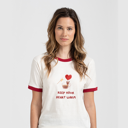 "Keep your heart warm" t-shirt