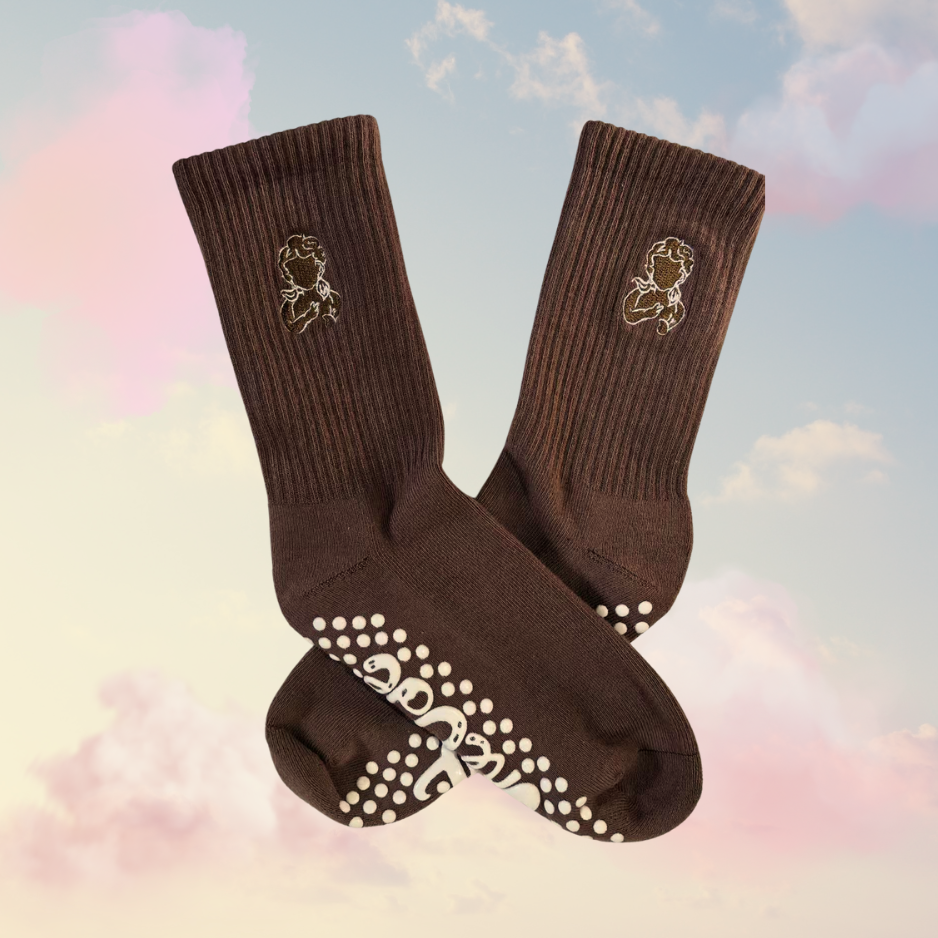 Angel Head Pilate Socks
