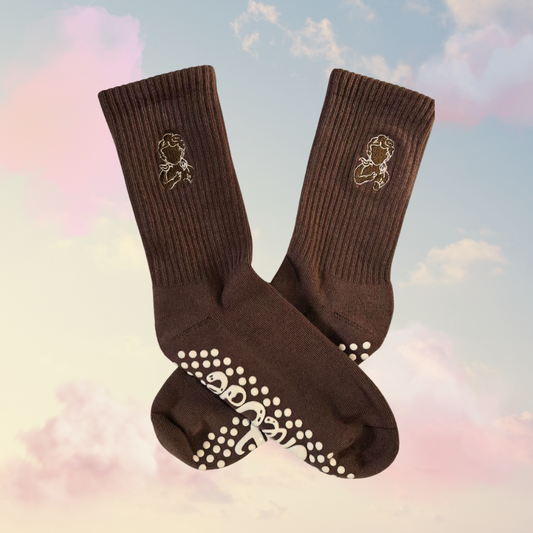 Angel Head Pilate Socks